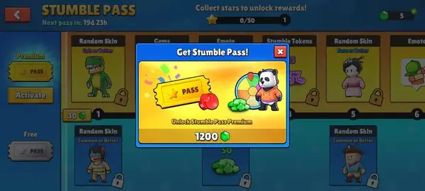 All special emotes in Stumble Guys