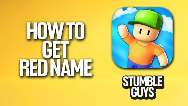 Red name for Stumble guys