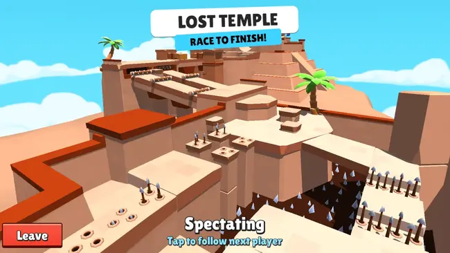 stumble guys lost temple map