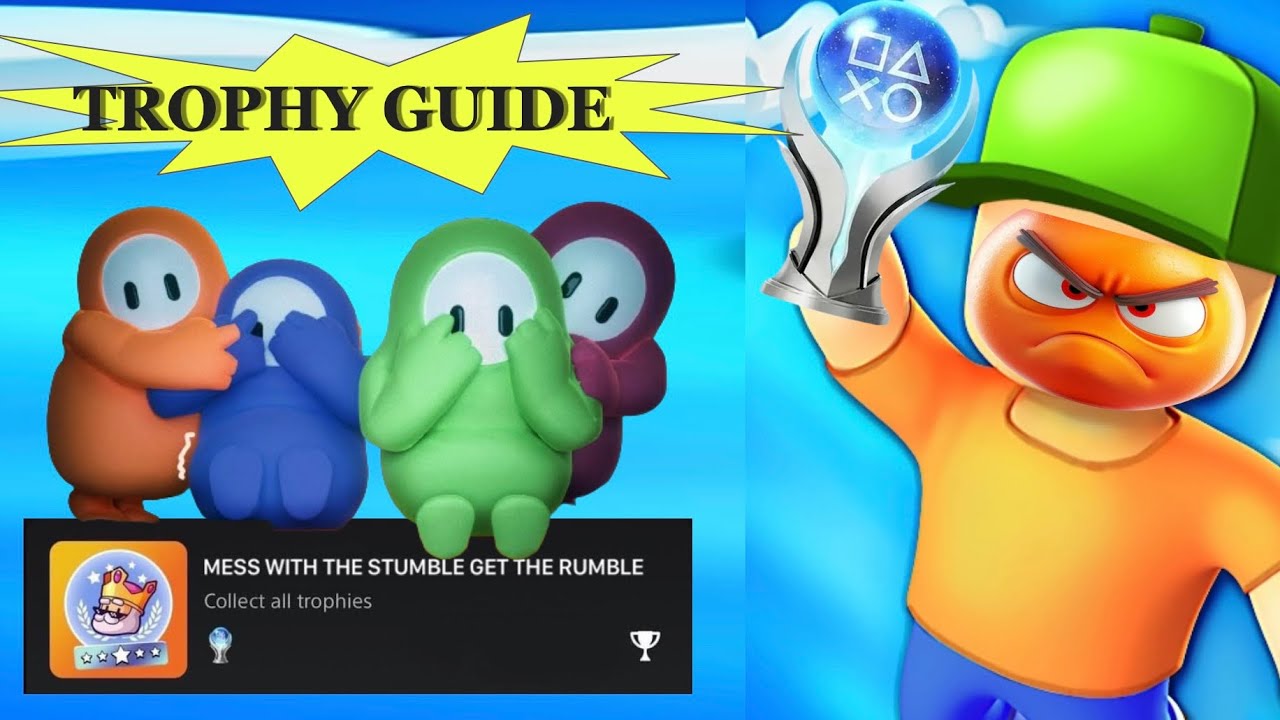 stumble guys trophy guide dlc